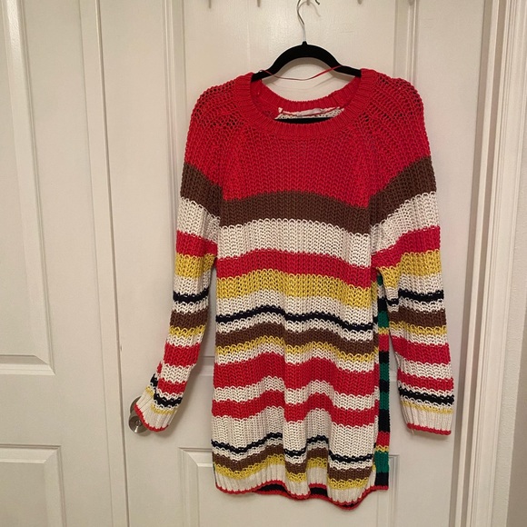 Mango Multi-Colored Knit Sweater - Picture 3 of 5
